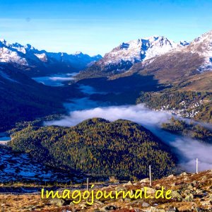 Maloja-Schlange, Engadin